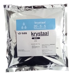 [27-0030] krystaal CELESTE 20-5-5X1KG ideal para Pasto