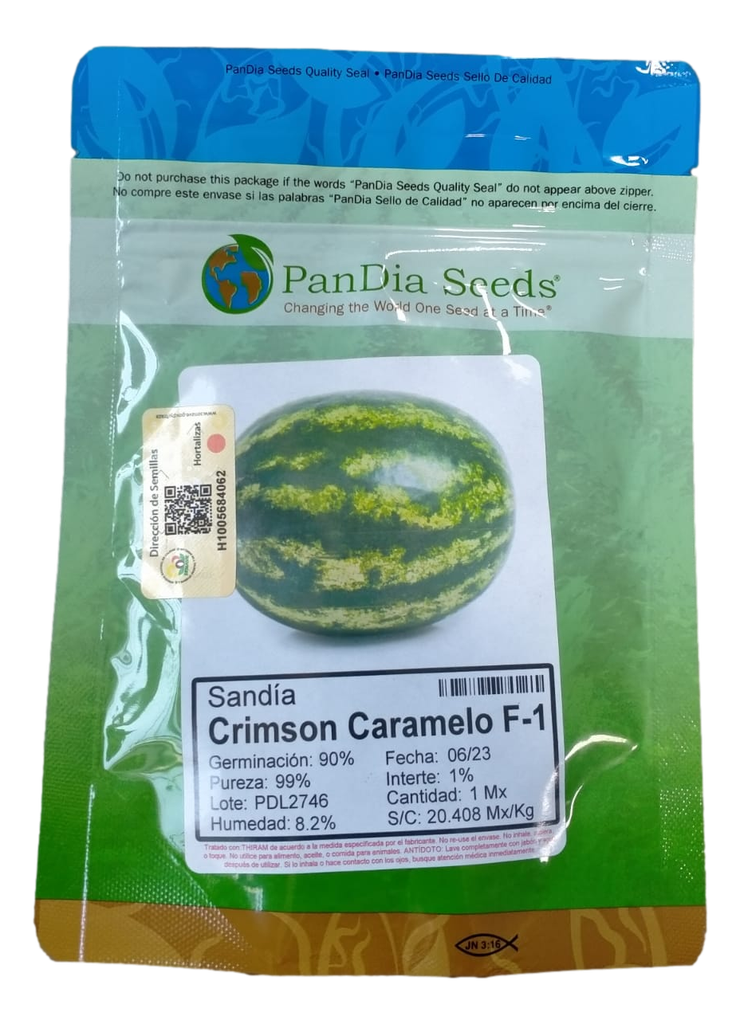 Sandia Crimson Caramelo F1 1MX SEMILLAS