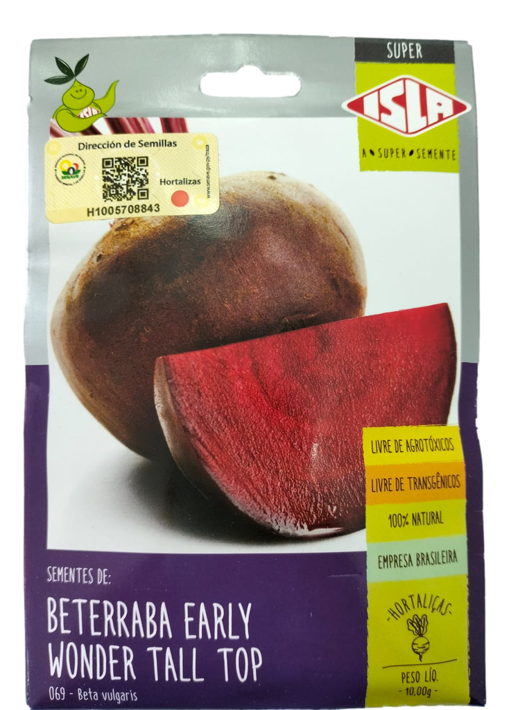 Semilla Golden Remolacha Early Wonder Tall 10gr