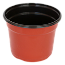 MACETA Chica BICOLOR 9A 320CC 6agujeros C2520