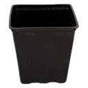 Maceta Cuadrada 7.3 Negro-C2660-P50