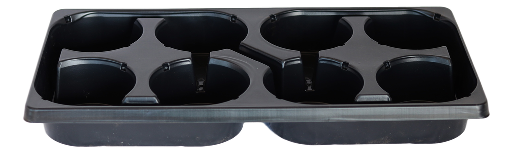 PORTAMACETAS P/ 8 MACETAS - PLASTICA -C60