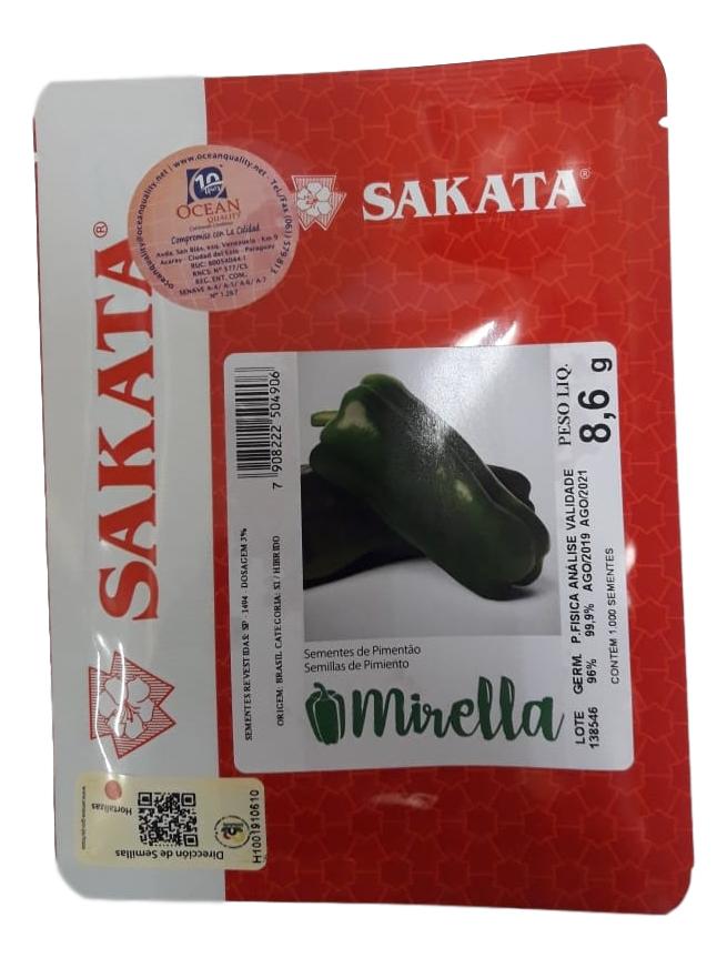 Locote Mirella Hibrida - Sakata - 1000 semillas 