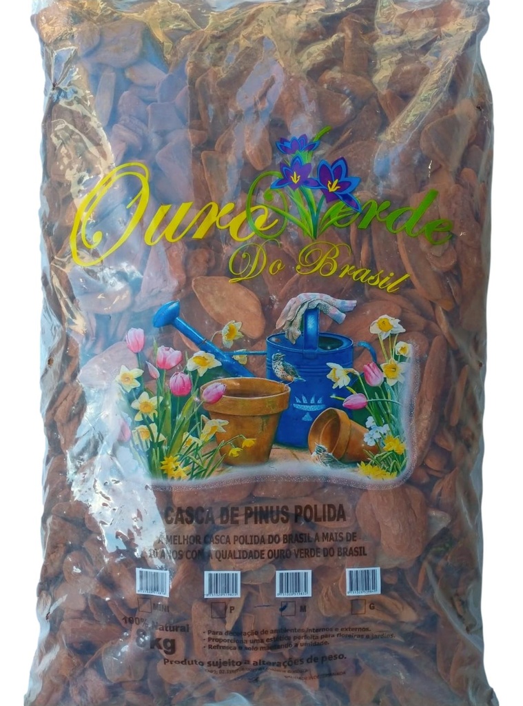 CORTEZA DE PINO GR-MED-PEQ  - 8KG - GRANJA NATUTAL