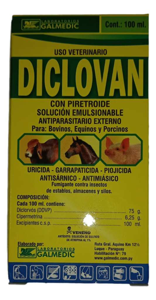 DICLOVAN - 100ML-Diclorvos+ Cipermetrina