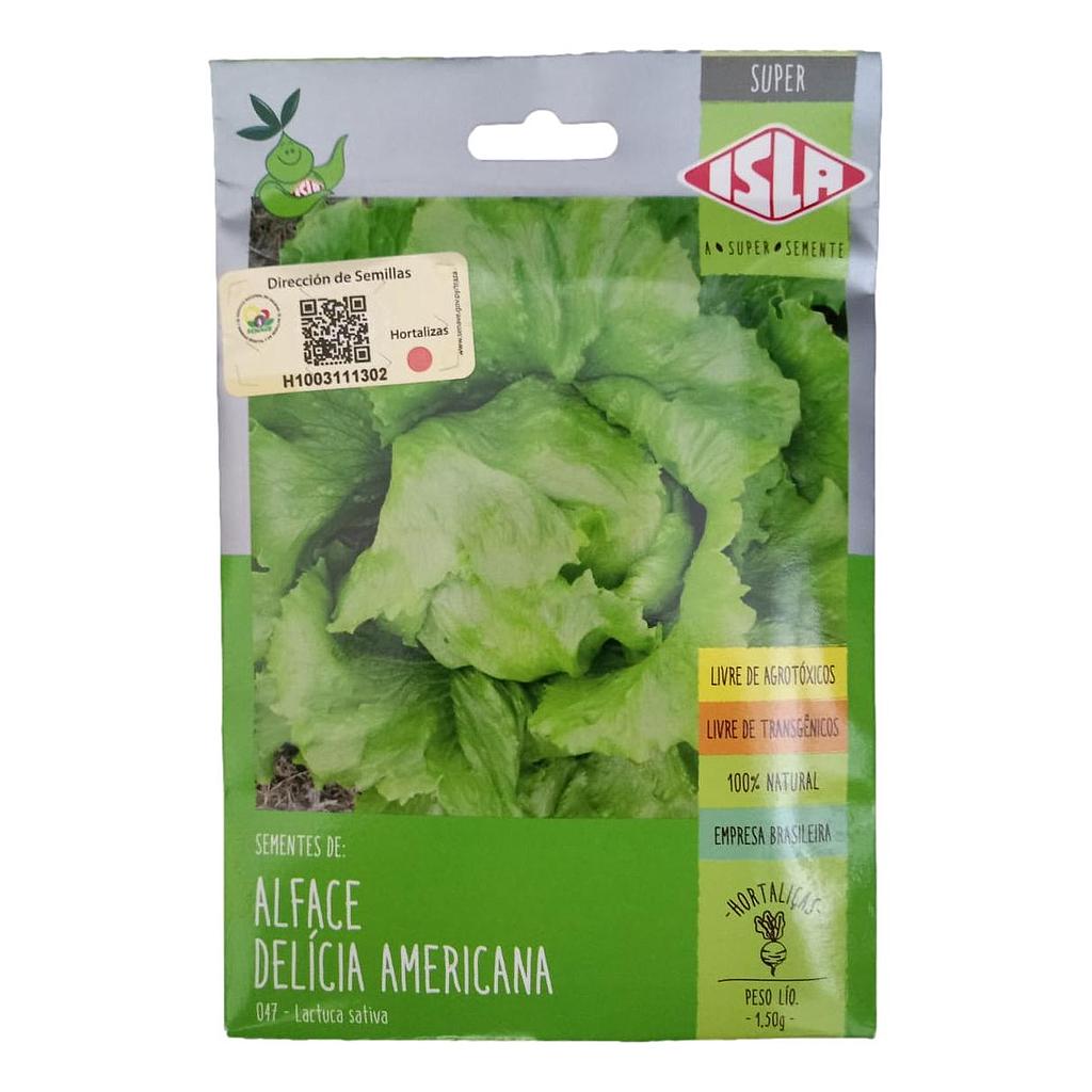 SEMI. LECHUGA DELICIA AMERICANA 1,5GR - ISLA