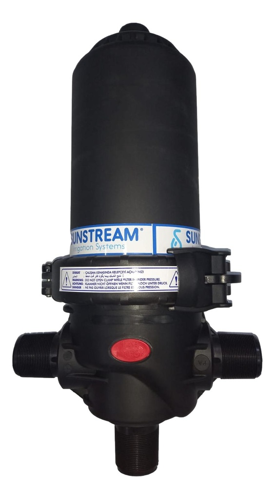 FILTRO 2 - SUNSTREAM - Caudal 30m3/h - Superficie de filtracion 1302cm2