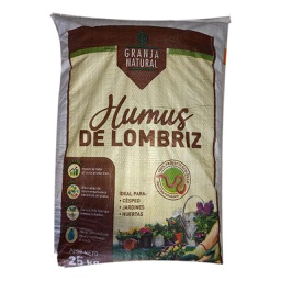 [37-0007] HUMUS DE LOMBRIZ HORTI - 25 KG - GRANJA NATURAL